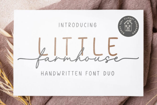 Little Farmhouse FONT DUO