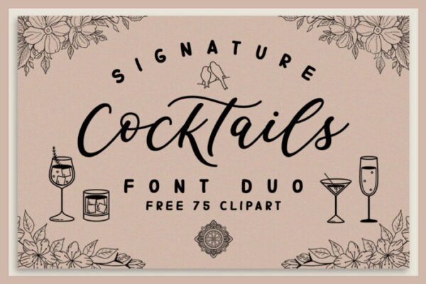 Signature Cocktails FONT DUO