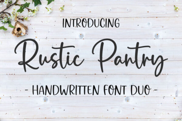 Rustic Pantry